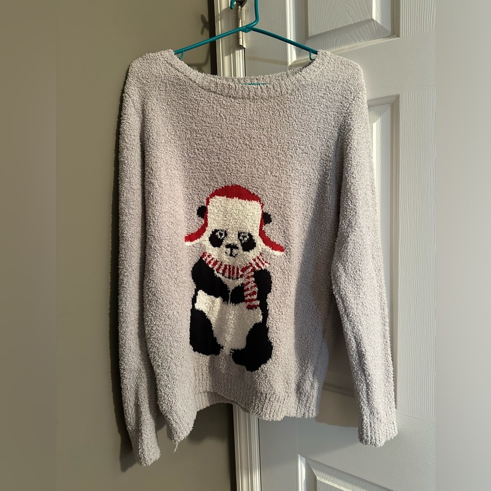 Panda Christmas / winter sweater